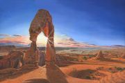 Delicate Arch painting