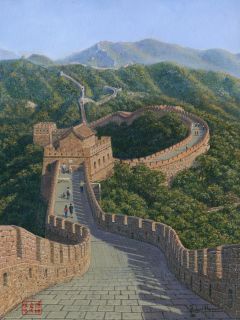 Painting for sale - Great Wall of China - Mutianyu Section