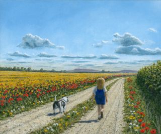 Painting for sale - Oscar and Me
