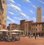 San Gimignano painting