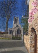 Tickhill Yorkshire painting