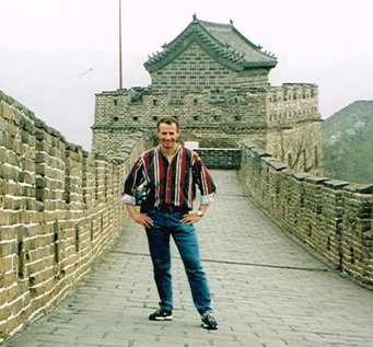 Richard at Great Wall